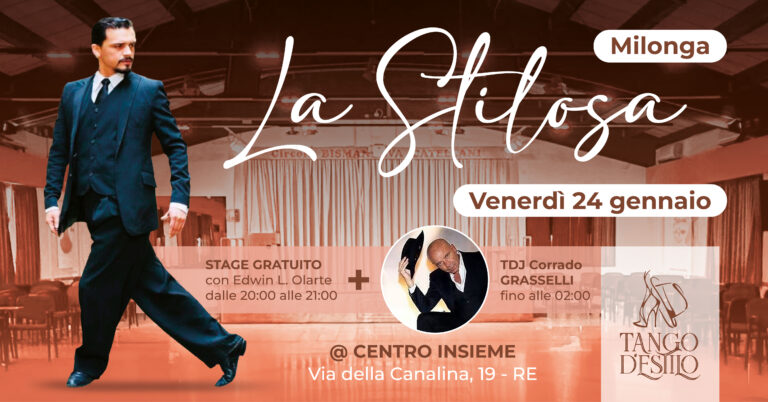 Milonga "La Stilosa" - 24 Gennaio 2025