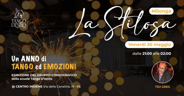 Milonga "La Stilosa" - 30 Maggio 2025